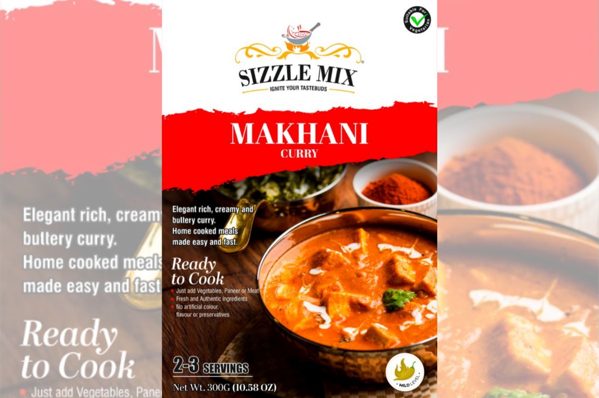 Sizzle Mix Makhani Curry Product