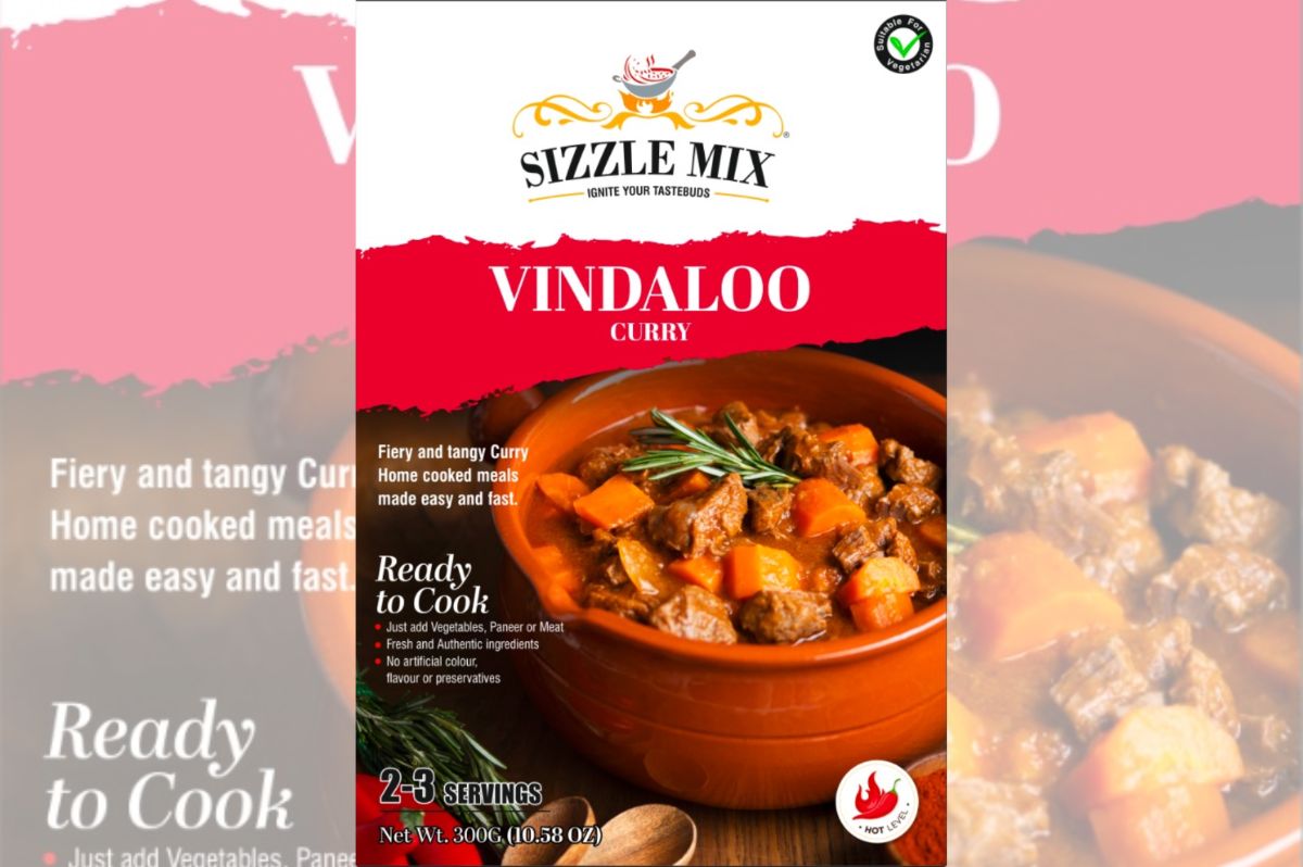 Sizzle Mix Vindaloo Curry Product